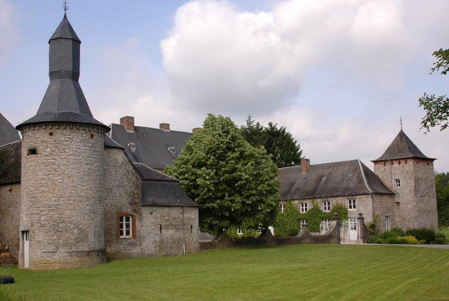 Le château Gaiffier, Belgium